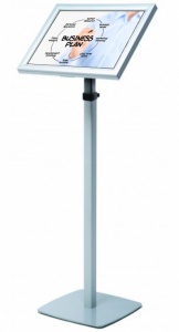 LED Back Lit Telescopic Menu Stand